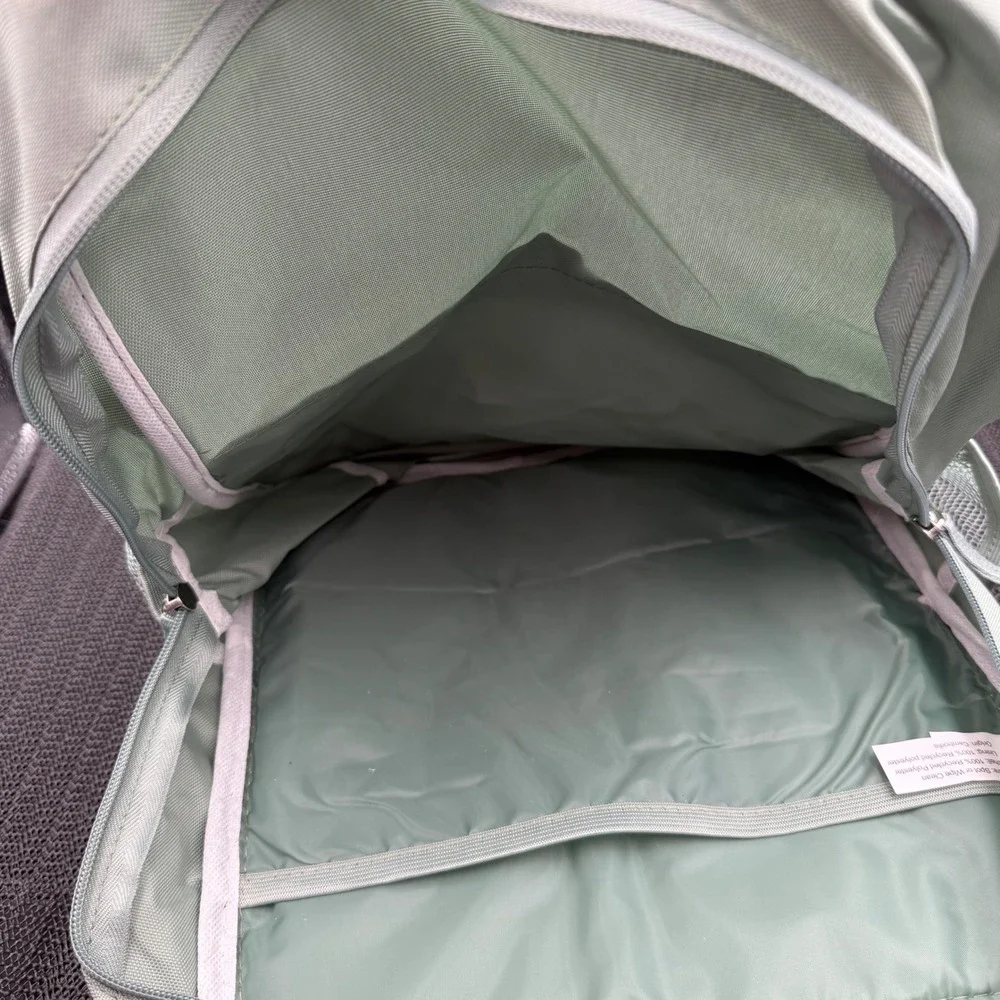 Deal Worthy Sage Green 15 Inch Laptop Backpack Recycled Polyester 069109512